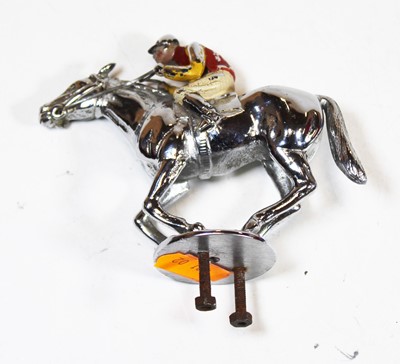 Lot 399 - A 20th century chrome and hand painted car...