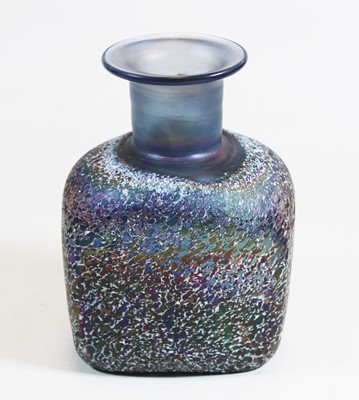 Lot 61 - A 20th century iridescent art glass vase, the...