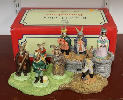 Lot 84 - A Royal Doulton porcelain Bunnikins The Robin...
