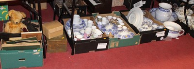 Lot 258 - Four boxes of miscellaneous items to include...