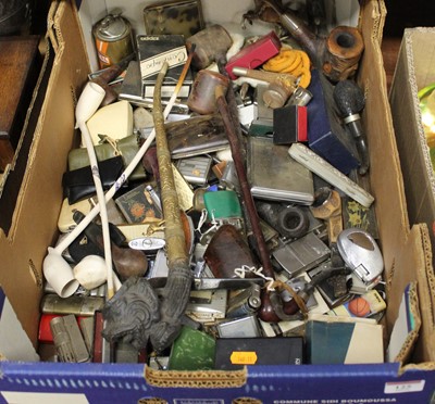 Lot 125 - A box containing a large collection of various...