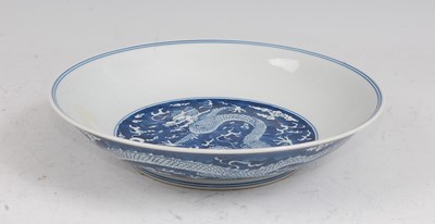 Lot 15 - A Chinese export porcelain bowl, the centre...
