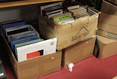 Lot 144 - Four boxes of miscellaneous books, mainly...
