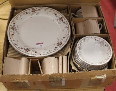 Lot 234 - A modern Noritake ivory china eight-place...