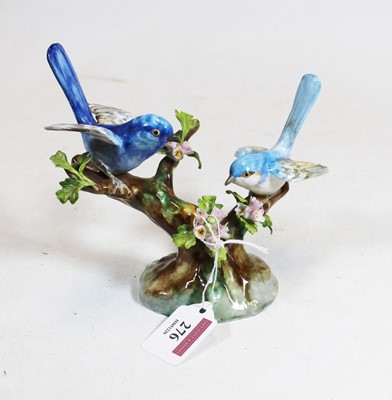 Lot 276 - A Crown Staffordshire figure group of...