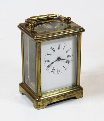Lot 378 - A mid-20th century lacquered brass cased...