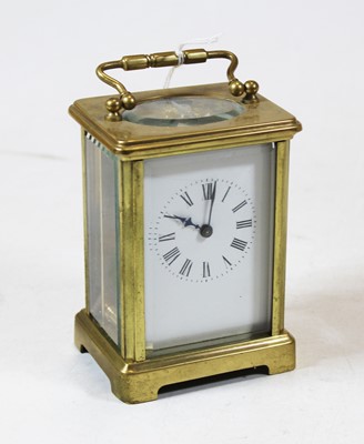 Lot 379 - A mid-20th century lacquered brass cased...