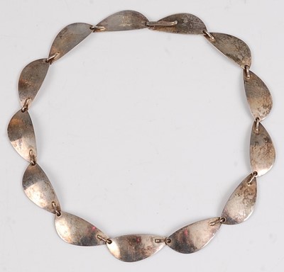 Lot 157 - Hans Hansen for Georg Jensen - a 1960s silver...
