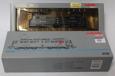 Lot 416 - Marklin digital H0 green SBB-FFS Serie Ae 6/6...