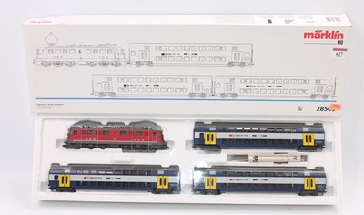 Lot 473 - Marklin H0 catalogue ref 28505 red SBB-FFS...
