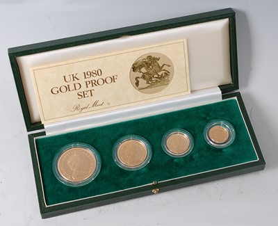 Lot 2001 - Great Britain, Royal Mint UK 1980 Gold Proof...