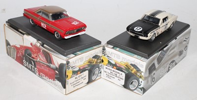 Lot 2012 - An SMTS Models 1/43 scale white metal and...