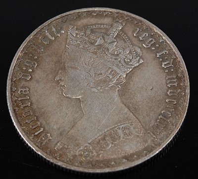 Lot 2093 - Great Britain, 1864 Gothic florin, Victoria...