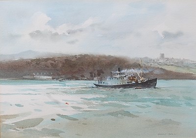 Lot 273 - Gerry Ball (b.1948) - Turning with the tide,...