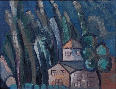 Lot 317 - Early 20th century Abstract Composition School...