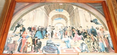Lot 517 - A 100 Years of film poster print, after the...