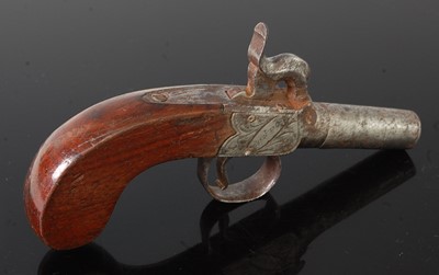 Lot 40 - * A 19th century box-lock percussion pocket...
