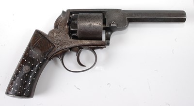 Lot 46 - * A 19th century Adams type self cocking five...
