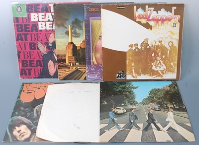 Lot 646 - A collection of assorted LP's to include Led...