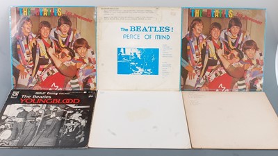 Lot 649 - The Beatles, a collection of eighteen LP's all...