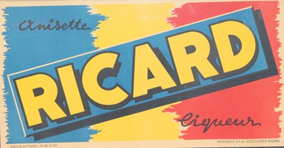 Lot 202 - A French advertising colour poster print for...