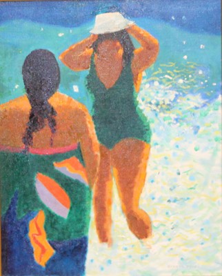 Lot 312 - Rowell Tyson (b.1926) - Aphrodite adjusting...
