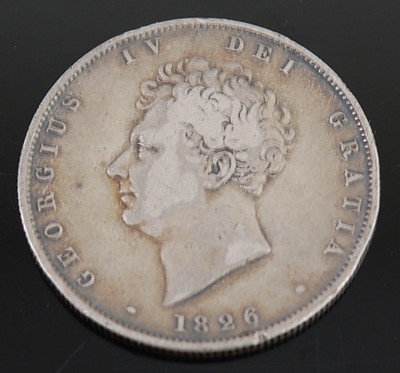 Lot 2103 - Great Britain, 1826 half crown, George IV bare...