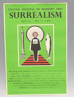 Lot 203 - A 1960s colour lithograph printed exhibition...