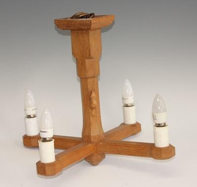 Lot 181 - Colin 'Beaverman' Almack - a light oak...