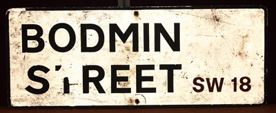 Lot 214 - A mid-20th century painted aluminium London...