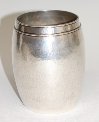 Lot 147 - A contemporary Continental white metal (tests...