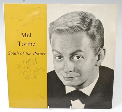 Lot 570 - Mel Torme - South Of The Border, signed to the...