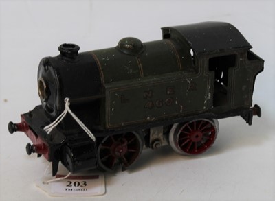 Lot 203 - 1928-9 Hornby No. 2 LNER 460 0-4-0 clockwork...