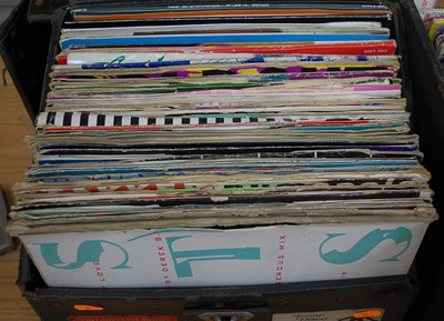 Lot 672 - A large collection of assorted 12" vinyl,...