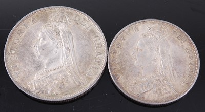 Lot 2115 - Great Britain, 1889 double florin, Victoria...