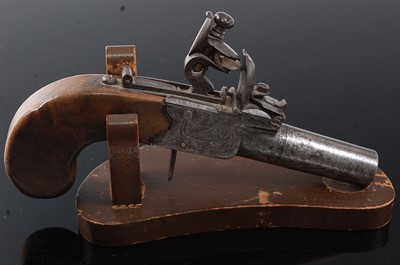 Lot 2295 - An early 19th century flintlock box...