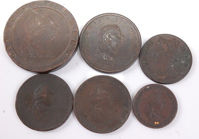 Lot 2159 - Great Britain, 1797 cartwheel twopenny, George...