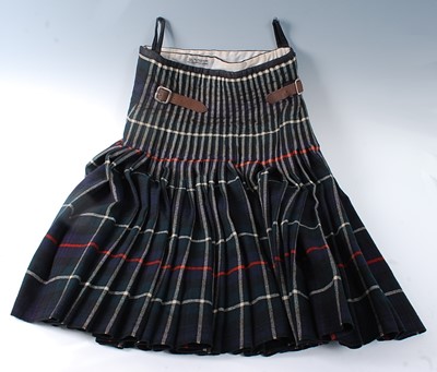 Lot 2473 - A Seaforth Highlanders Officer's tartan kilt...