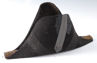 Lot 2359 - An early 20th century Naval Officer's bicorn...