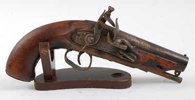 Lot 2271 - An early 19th century flintlock Revenue...