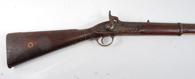 Lot 2283 - A Victorian Enfield .577 two band percussion...