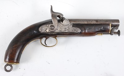 Lot 2343 - A 19th century Sea Service percussion belt...