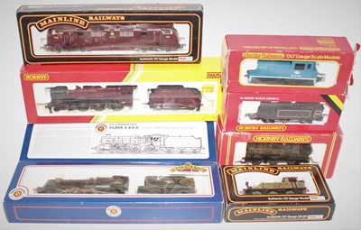 Lot 434 - Seven various boxed 00 gauge locomotives,...