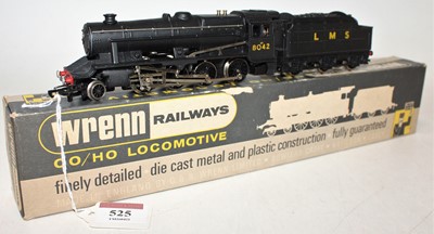 Lot 525 - W2225 Wrenn loco & tender 8F 2-8-0 LMS black...