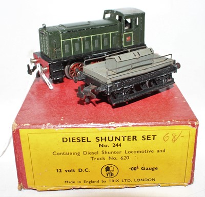Lot 550 - TTR (Trix) Ruston Hornsby diesel shunter set...