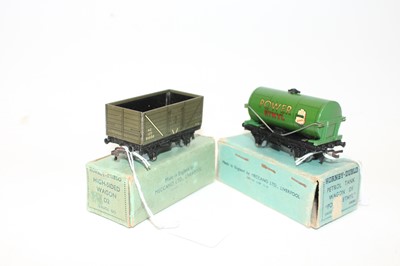 Lot 553 - Two uncommon Hornby-Dublo 3-rail wagons: D2 NE...
