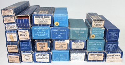 Lot 556 - Twenty eight Hornby-Dublo 3-rail goods wagons...