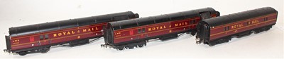 Lot 580 - Three Exley Royal Mail LMS vehicles: TPO...
