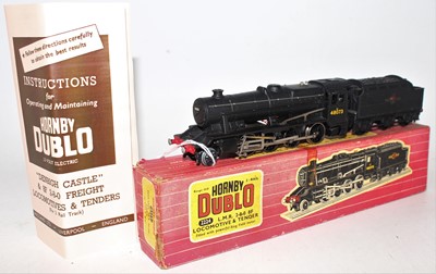 Lot 313 - Hornby Dublo 2224 2-rail locomotive and tender...