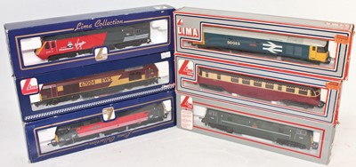 Lot 477 - Six various boxed Lima 00 gauge diesel...